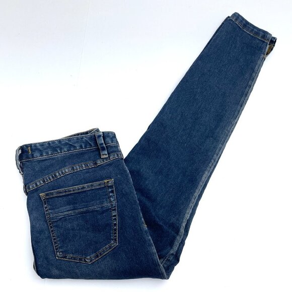 Free People Women's Jeans Skinny Dark Wash size 29 style OB420648 length 28" - Picture 10 of 10